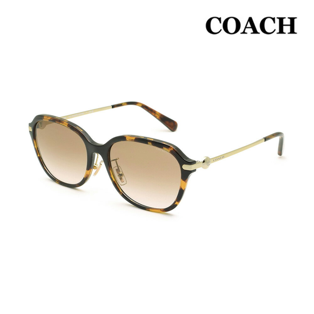 コーチ サングラス（レディース） コーチ サングラス レディース HC8332D 512013 56 ノーズパッド HC8332D C6199 COACH【送料無料（※北海道・沖縄は配送不可）】