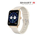 【国内正規品】 SMART R スマートウォッチ R-3 ベージュ メンズ レディース 腕時計 スマートR【送料無料（※北海道・沖縄は配送不可）】