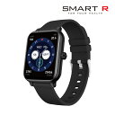【国内正規品】 SMART R スマートウォッチ R-3 ブラック メンズ レディース 腕時計 スマートR【送料無料(※北海道・沖縄は配送不可)】(2)
