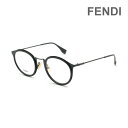 FENDI フェンディ メガネ フレーム FF M0023 KB7 48 マットブラック ノーズパッド メンズ レディース【送料無料（※北海道・沖縄は配送不可）】