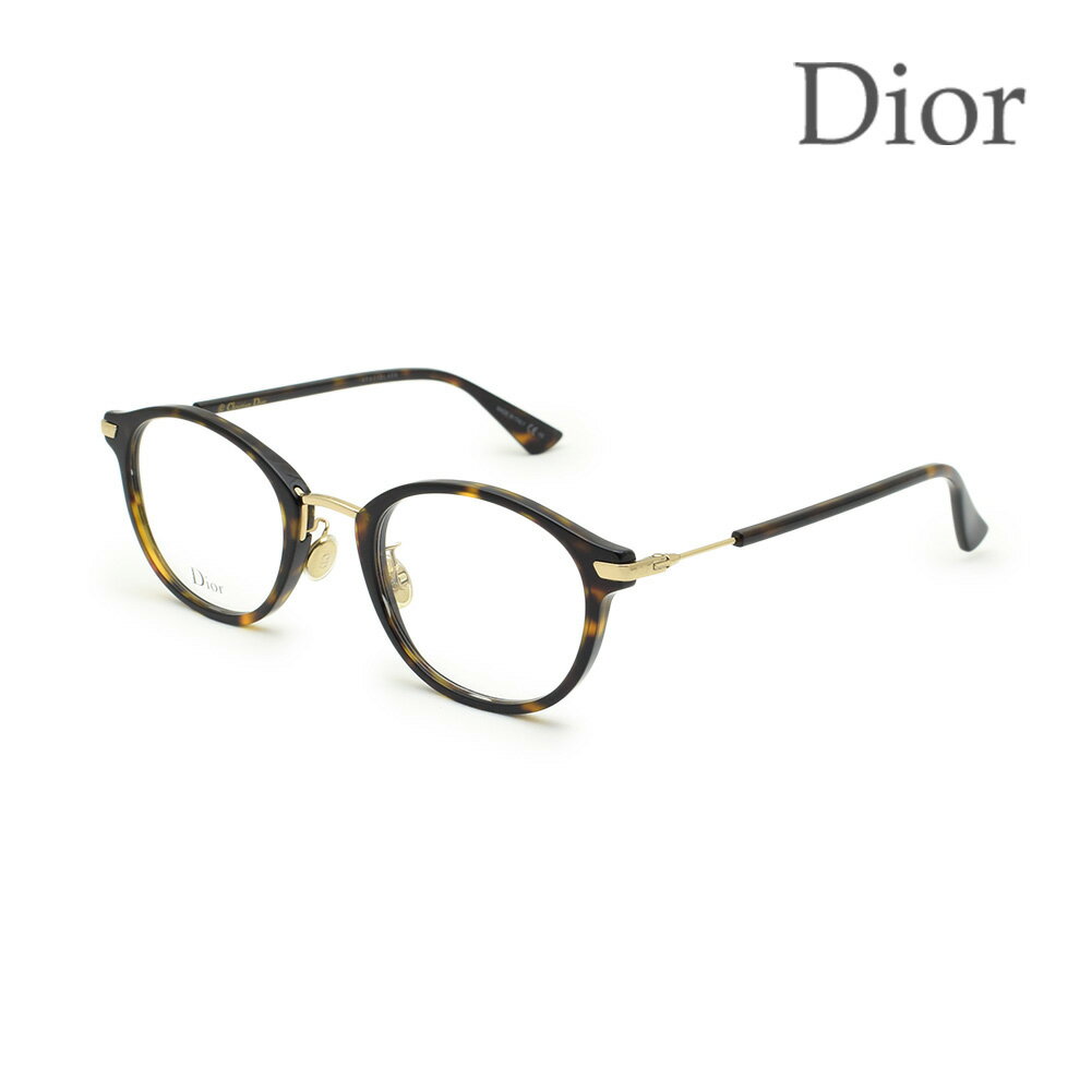 Dior ディオール メガネ フレーム DIORESSENCE21F 086 50 ダークハバナ ノーズパッド メンズ レディース ユニセックス【送料無料（※北海道・沖縄は配送不可）】