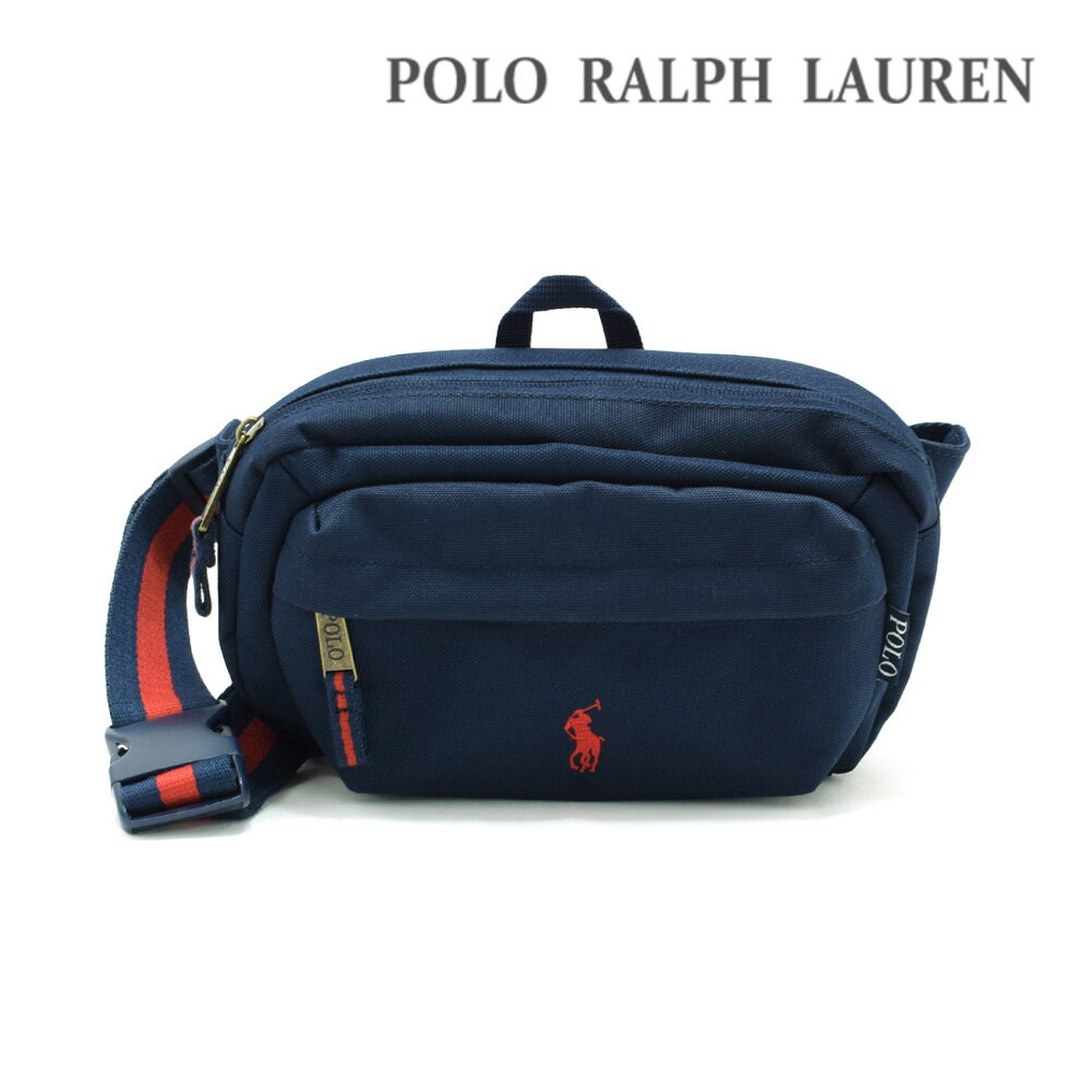 乐天商城 - ポロ ラルフローレン ボディバッグ 9AR012-BCV ネイビー メンズ レディース ウエストポーチ POLO RALPH LAUREN【送料無料（※北海道・沖縄は配送不可）】