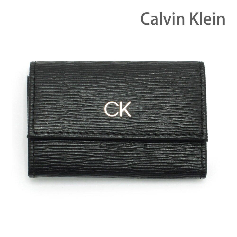 カルバンクライン キーケース（メンズ） カルバンクライン キーケース 31CK170002 ブラック メンズ 鍵入れ Calvin Klein CK【送料無料（※北海道・沖縄は配送不可）】