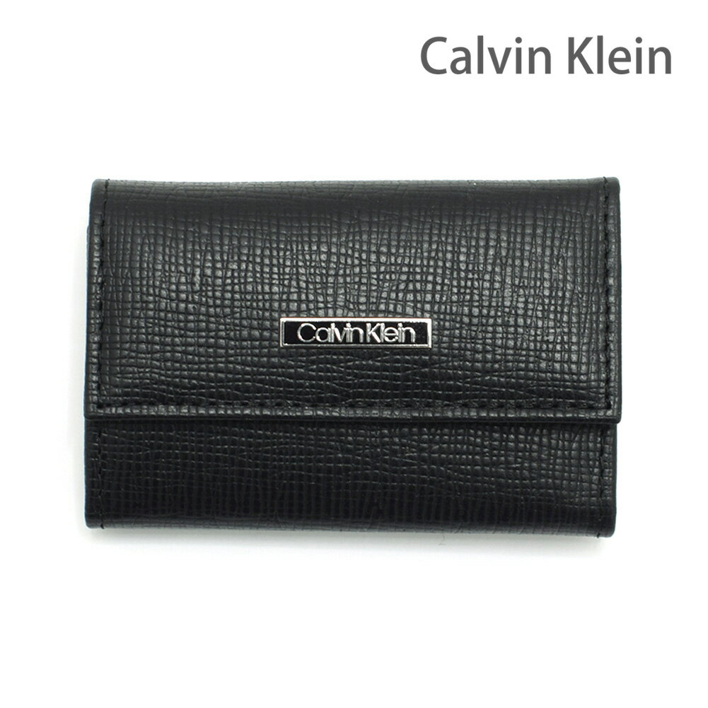 カルバンクライン キーケース（メンズ） カルバンクライン キーケース 31CK170003 ブラック メンズ 鍵入れ Calvin Klein CK【送料無料（※北海道・沖縄は配送不可）】