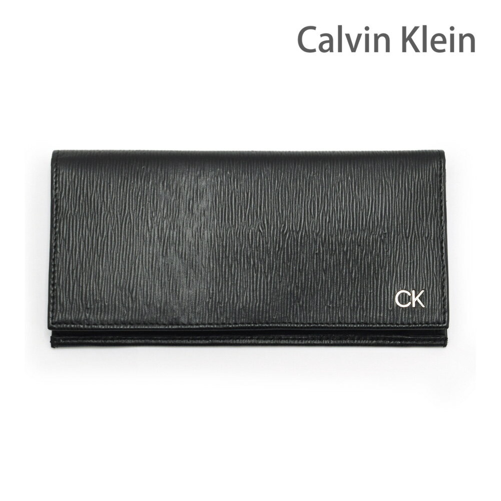 カルバン・クライン 長財布 メンズ カルバンクライン 長財布 31CK190003 ブラック メンズ 小銭入れあり Calvin Klein CK【送料無料（※北海道・沖縄は配送不可）】