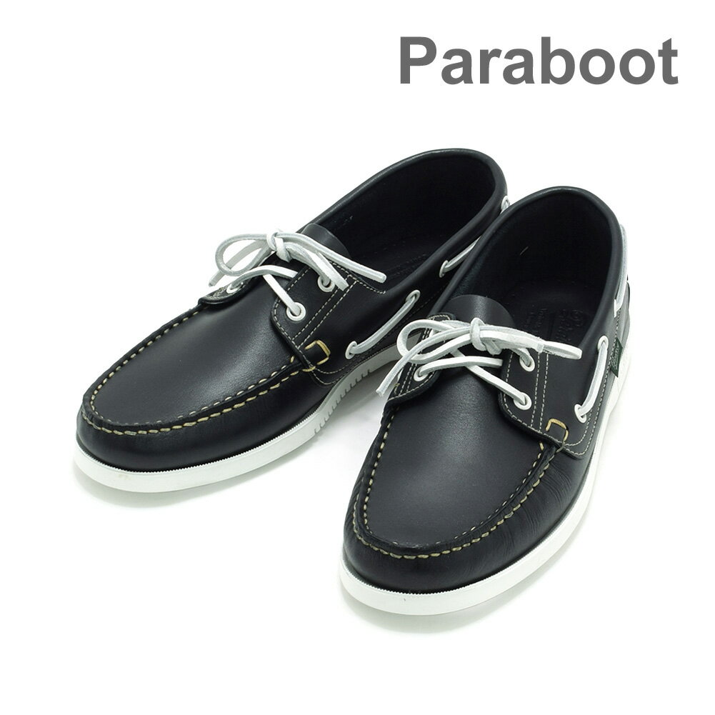 パラブーツ バース ネイビー 780019 Paraboot BARTH/MARINE メンズ デッキシューズ 靴 7800 19【送料無料（※北海道・沖縄は配送不可）】