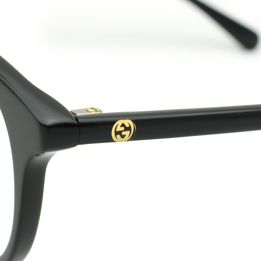 【国内正規品】グッチ メガネ 眼鏡 フレーム のみ GG1474OJ-001 ブラック ノーズパッド レディース GUCCI【送料無料（※北海道・沖縄は配送不可）】