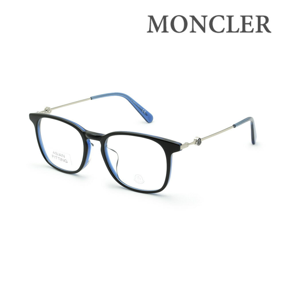 モンクレール メガネ 眼鏡 フレーム のみ ML5137-D/V 092 53 アジアンフィット メンズ MONCLER【送料無料(※北海道・沖縄は配送不可)】