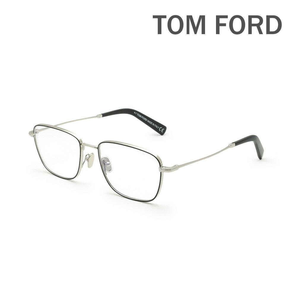 トムフォード メガネ 伊達眼鏡 フレーム FT5748-B/V 002 55 TOM FORD ノーズパッド メンズ 正規品 TF5748-B【送料無料（※北海道・沖縄は配送不可）】