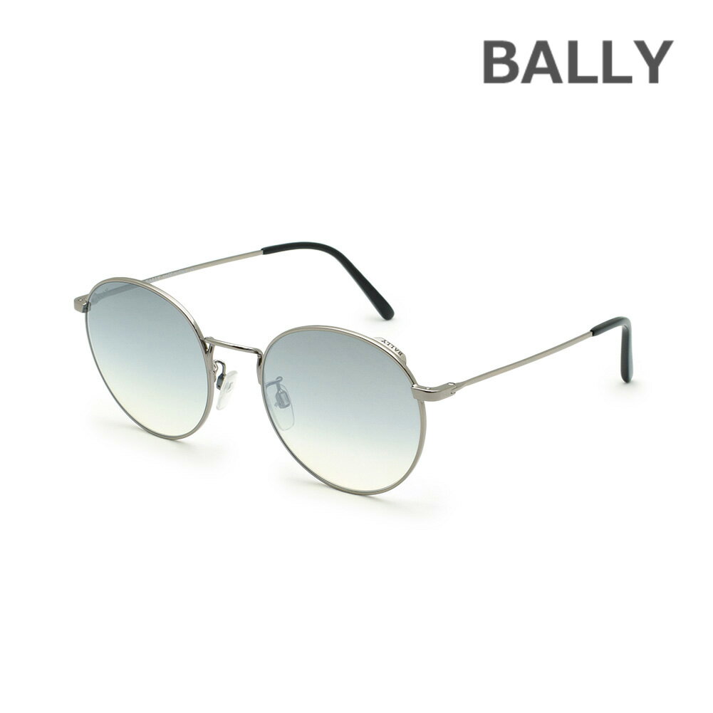 BALLY バリー サングラス BY0013-H/S-12C ガンメタル/グレー ノーズパッド メンズ UVカット【送料無料(※北海道・沖縄は配送不可)】