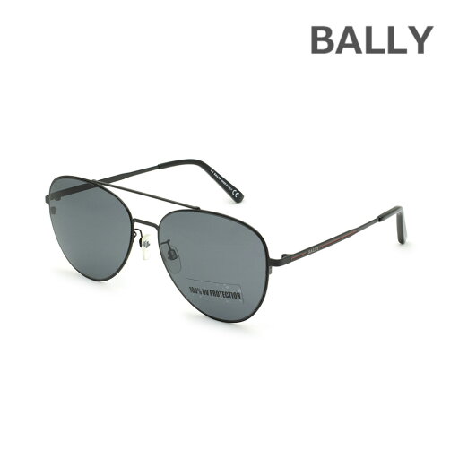 BALLY バリー サングラス BY0080-D/S-01A ブラック/グレー ノーズパッド メンズ UVカット【送料無料(※北海道・沖縄は配送不可)】 BALLY バリー サングラス BY0080-D/S-01A ブラック/グレー ノーズパッド メンズ UVカット【送料無料(※北海道・沖縄は配送不可)】
