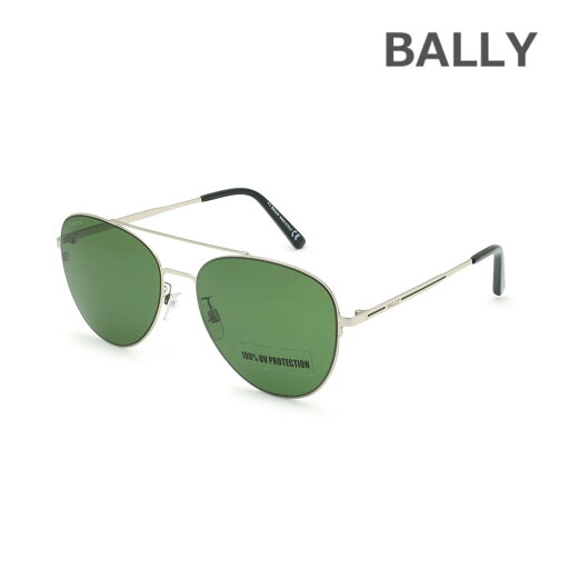 BALLY バリー サングラス BY0080-D/S-16N シルバー/グリーン ノーズパッド メンズ UVカット【送料無料(※北海道・沖縄は配送不可)】 BALLY バリー サングラス BY0080-D/S-16N シルバー/グリーン ノーズパッド メンズ UVカット【送料無料(※北海道・沖縄は配送不可)】