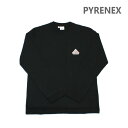 ピレネックス カットソー ALIGN HUS015 BLACK ブラック メンズ レディース ユニセックス ロングTシャツ ロンT PYRENEX【送料無料(※北海道・沖縄は配送不可)】