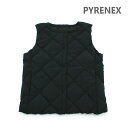 ピレネックス ダウンベスト NACRE 2 VEST HWU020 BLACK ブラック レディース PYRENEX【送料無料(※北海道・沖縄は配送不可)】