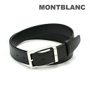 モンブラン メンズ ベルト MB114435 ブラック レザーベルト レクタンギュラー 35mm MONTBLANC【送料無料(※北海道・沖縄は配送不可)】(4)