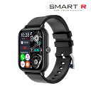 【国内正規品】SMART R スマートウォッチ A80 ブラック メンズ レディース 腕時計 スマートR【送料無料(※北海道・沖縄は配送不可)】(2)