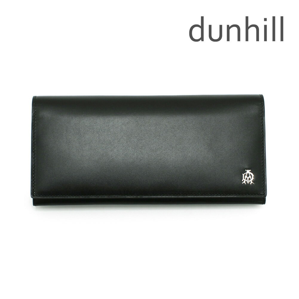 DUNHILL ダンヒル 長財布 L2R310A ブラック WESSEX COAT WALLET 10CC W ZIP メンズ 財布【送料無料(※北海道・沖縄は...