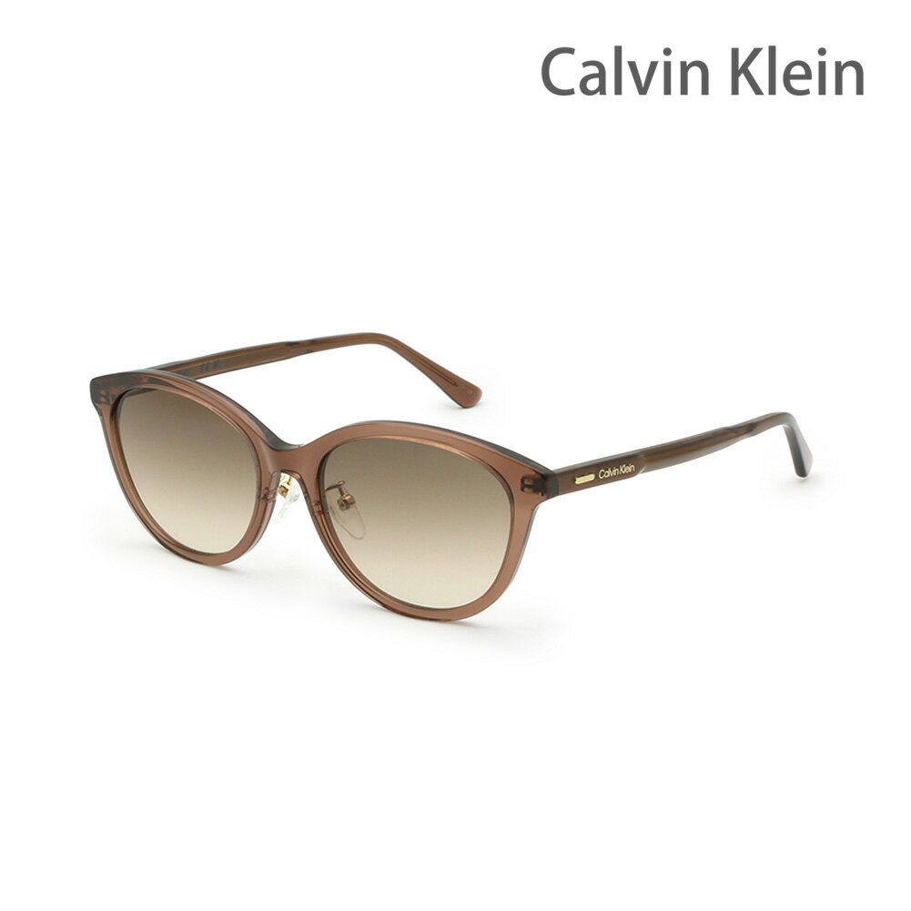 2025春夏【国内正規品】カルバンクライン サングラス CK25524SLBJ-205 ブラウン ノーズパッド メンズ レディース Calvin Klein【送料無料（※北海道・沖縄は配送不可）】