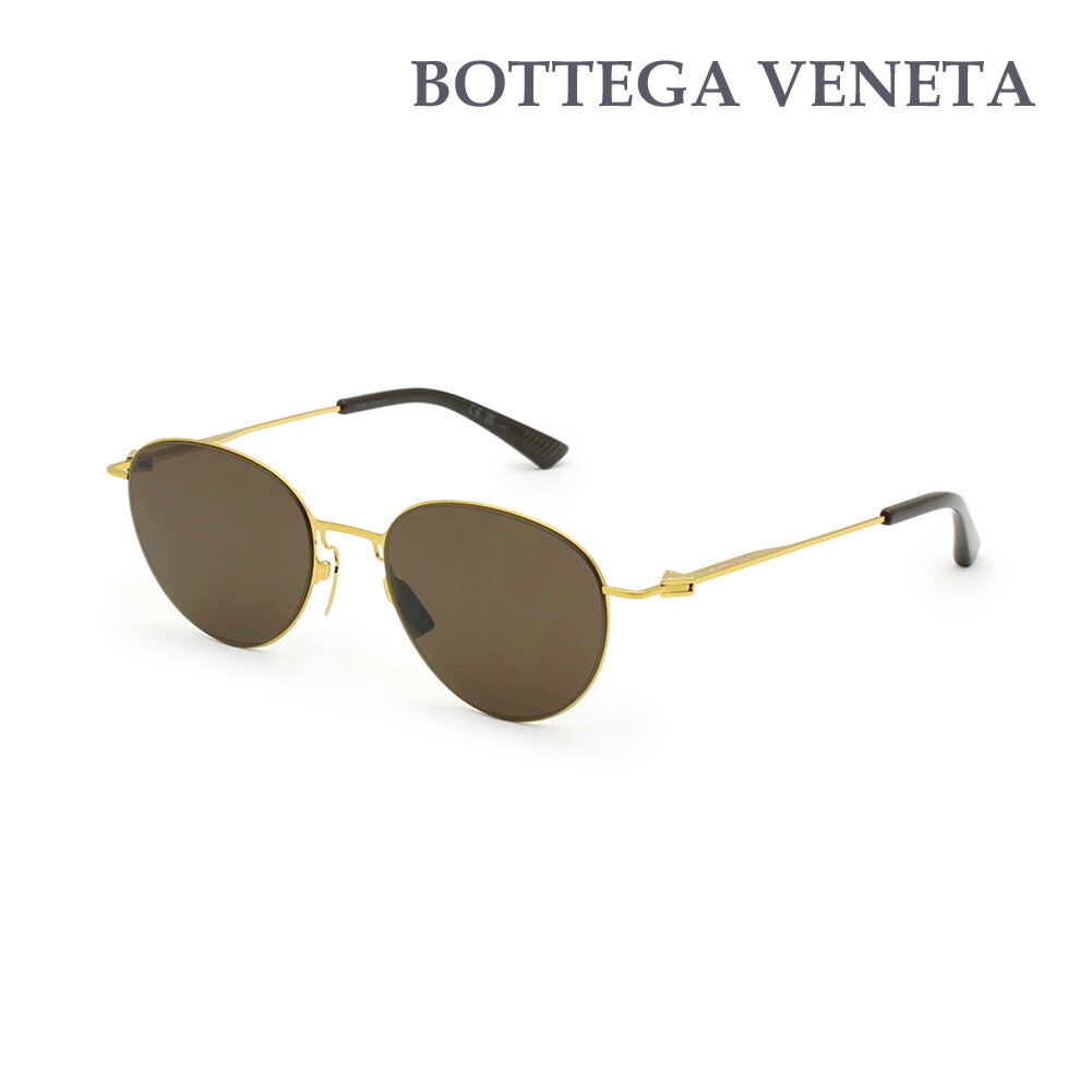 【国内正規品】ボッテガヴェネタ サングラス BV1268S-002 ブラウン ノーズパッド メンズ UVカット BOTTEGA VENETA【送料無料(※北海道・沖縄は配送不可)】