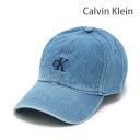 カルバンクライン ベースボールキャップ 4G5003G-420 デニム メンズ レディース Calvin Klein 帽子【送料無料(※北海道・沖縄は配送不可)】