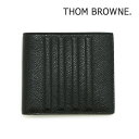 トムブラウン 二つ折り財布 MAW299A 00198 001 ブラック BILLFOLD W メンズ THOM BROWNE【送料無料(※北海道・沖縄は配送不可)】