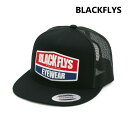 【国内正規品】ブラックフライ キャップ BF100-US37H-BK ブラック WORLDWIDE PATCH TRUCKER CAP 帽子 BLACKFLYS【送料無料(※北海道・沖縄は配送不可)】