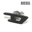 ディーゼル ピアス DX1539001 ブラック/シルバー 片耳用 DIESEL アクセサリー メンズ【送料無料(※北海道・沖縄は配送不可)】