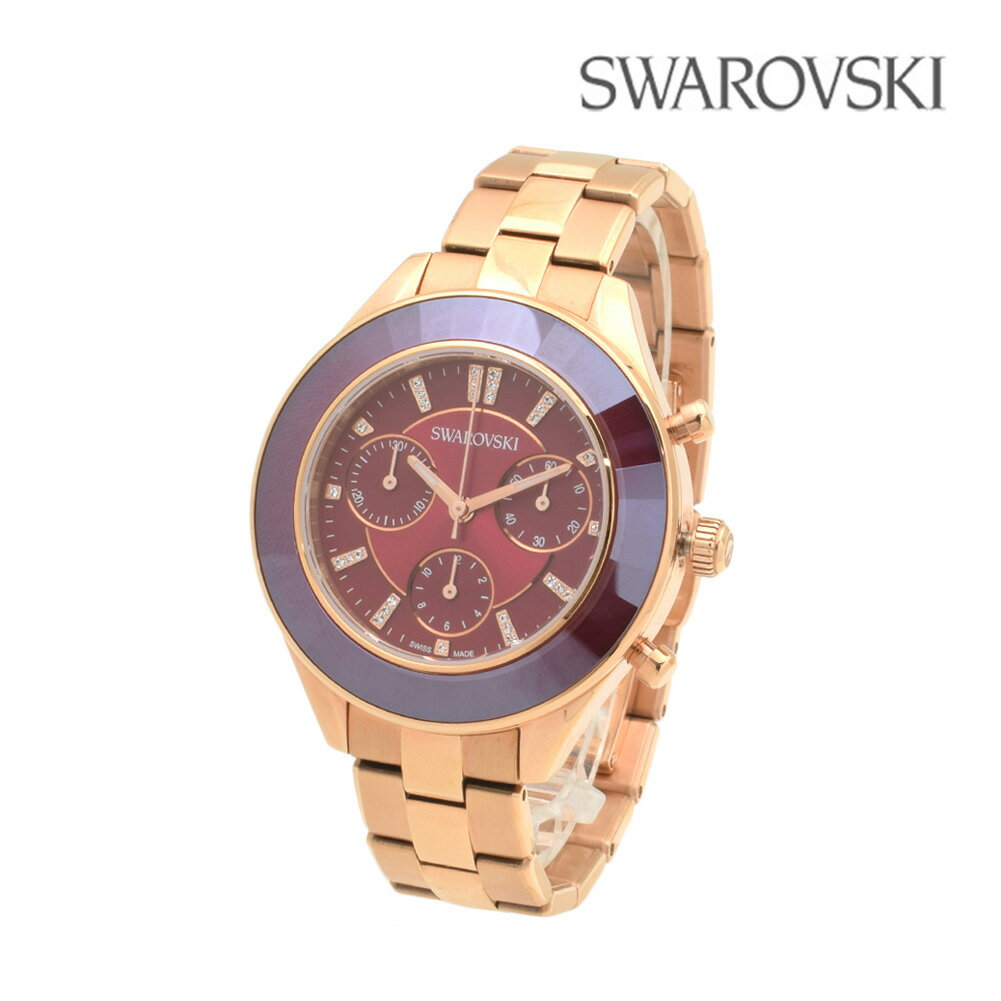 スワロフスキー 腕時計 レディース 5632475 Octea lux sport ワイン/ローズゴールドトーン ブレス SWAROVSKI【送料無料（※北海道・沖縄は配送不可）】