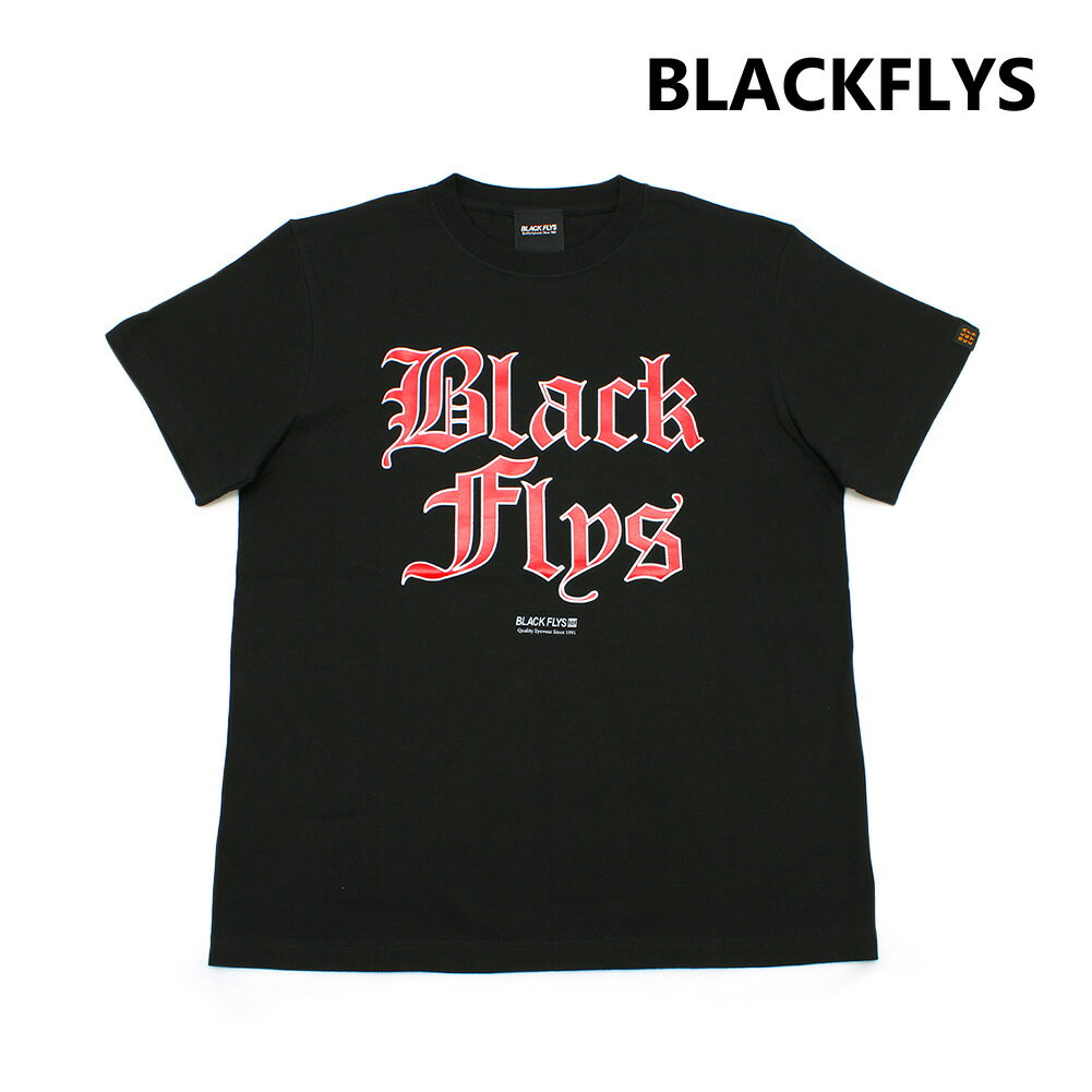 樂天商城 - 【国内正規品】ブラックフライ Tシャツ BF200-35A/BLK ブラック STATE S/S TEE 半袖 BLACKFLYS【メール便送料無料】