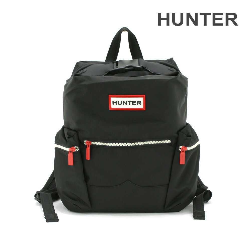 乐天商城 - HUNTER ナイロン ミニ トップクリップ バックパック UBB6018ACD ブラック メンズ レディース リュック バッグ【送料無料（※北海道・沖縄は配送不可）】