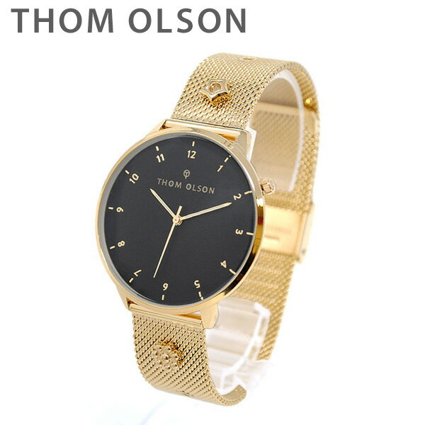 トムオルソン 腕時計 メンズ レディース ユニセックス CBTO003 ゴールド ブレス THOM OLSON 正規品 【送料無料（※北海道・沖縄は1,000円）】