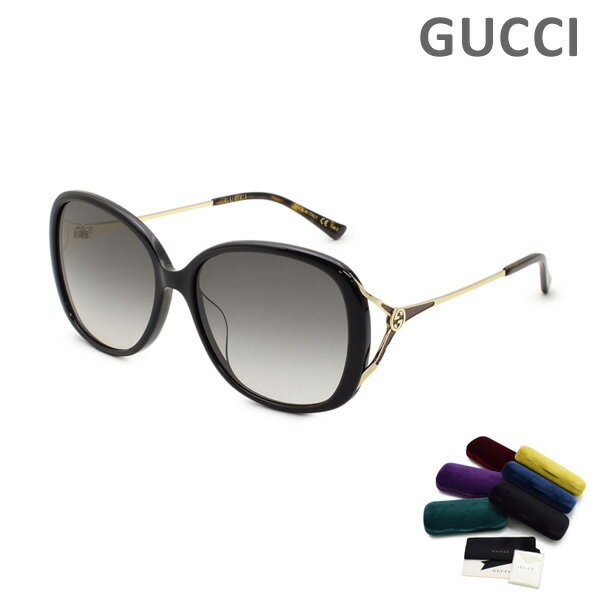 グッチ サングラス（レディース） グッチ サングラス GG0649SK-002 アジアンフィット レディース UVカット GUCCI 【送料無料（※北海道・沖縄は1,000円）】