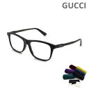 グッチ メガネ 眼鏡 フレーム のみ GG0754OA-001 ブラック アジアンフィット メンズ レディース ユニセックス GUCCI 【送料無料（※北海道・沖縄は1,000円）】