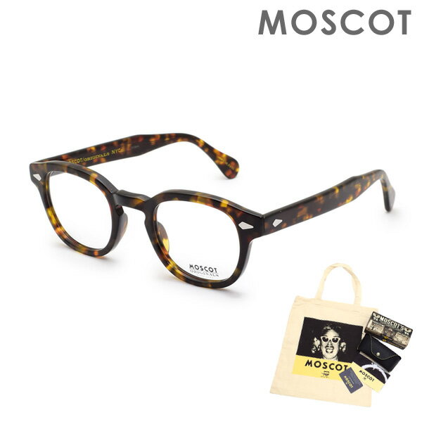 モスコット メガネ レディース MOSCOT モスコット LEMTOSH LEM-O46242002-01 TORTOISE サイズ46 眼鏡 フレーム のみ メンズ レディース 【送料無料（※北海道・沖縄は1,000円）】