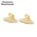 SS21 ヴィヴィアンウエストウッド ピアス 62010208-R001-CN THIN LINES FLAT ORB ゴールド オーブ アクセサリー レディース Vivienne Westwood 【送料無料（※北海道・沖縄は1,000円）】