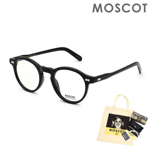 モスコット メガネ メンズ MOSCOT モスコット MILTZEN MIL-O46220200-01 BLACK サイズ46 眼鏡 フレーム のみ メンズ レディース 【送料無料（※北海道・沖縄は1,000円）】