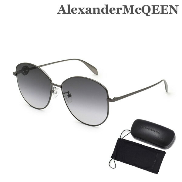 アレキサンダーマックイーン 【国内正規品】 アレキサンダーマックイーン サングラス AM0288S 001 レディース Alexander McQueen 【送料無料（※北海道・沖縄は1,000円）】