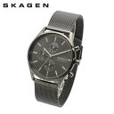 【国内正規品】 スカーゲン 腕時計 SKW6608 SKAGEN HOLST メンズ ガンメタル ブレス 【送料無料（※北海道・沖縄は1,000円）】