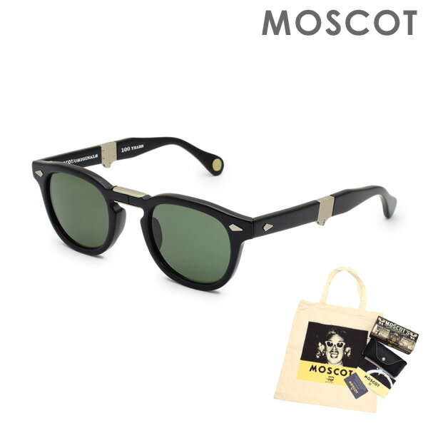 モスコット サングラス メンズ MOSCOT モスコット LEMTOSH FOLD SUN LEMF-S46240200-02 BLACK サイズ46 サングラス 折りたたみ式 メンズ レディース 【送料無料（※北海道・沖縄は1,000円）】