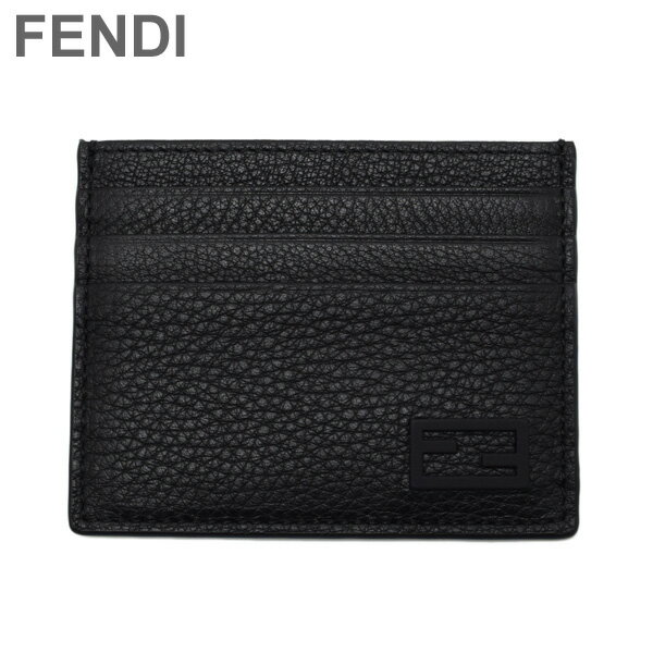 フェンディ カードケース 7M0164-AG0L-F0QA1 ブラック メンズ ビジネス カードホルダー FENDI【送料無料（※北海道・沖縄は1,000円）】