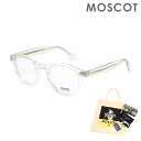 モスコット メガネ メンズ MOSCOT モスコット LEMTOSH LEM-O49240306-01 CRYSTAL サイズ49 眼鏡 フレーム のみ メンズ レディース 【送料無料（※北海道・沖縄は1,000円）】