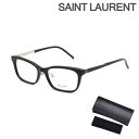 サンローラン メガネ メンズ サンローラン メガネ 眼鏡 フレーム のみ SL M84/J 001 ブラック ノーズパッド メンズ SAINT LAURENT【送料無料（※北海道・沖縄は1,000円）】