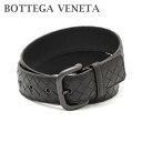 ボッテガヴェネタ メンズ ベルト 173784 V4650 2006 ダークブラウン BOTTEGA VENETA INTRECCIATO イントレチャート【送料無料（※北海道・沖縄は1,000円）】