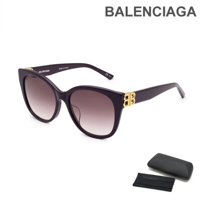 【国内正規品】バレンシアガ サングラス BB0103SA-005 57 ヴァイオレット アジアンフィット レディース BALENCIAGA【送料無料(※北海道・沖縄は1,000円)】
