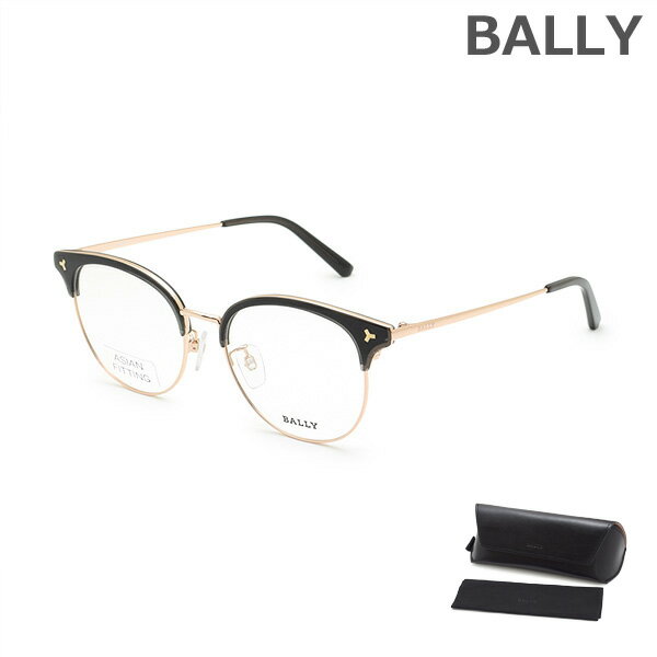 BALLY バリー メガネ 眼鏡 フレーム のみ BY5049-D/V 005 51 チャコール/ピンクゴールド ノーズパッド レディース【送料無料（※北海道..