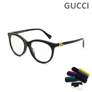 グッチ メガネ 眼鏡 フレーム のみ GG1074OA-001 ブラック アジアンフィット レディース GUCCI 【送料無料（※北海道・沖縄は1,000円）】