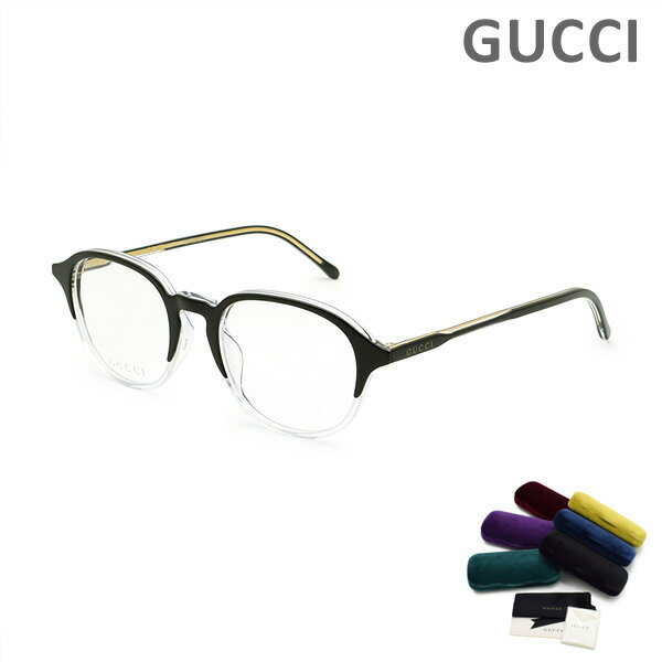 グッチ メガネ 眼鏡 フレーム のみ GG1212OA-006 53 ブラック/クリア アジアンフィット メンズ GUCCI 【送料無料（※北海道・沖縄は1,000円）】