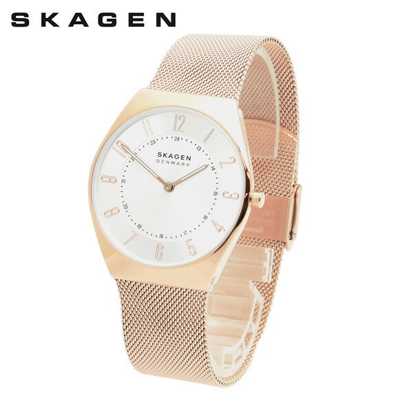【国内正規品】スカーゲン 腕時計 SKW6827 SKAGEN GRENEN ULTRA SLIM メンズ ローズゴールド メッシュ【送料無料(※北海道・沖縄は1,000円)】