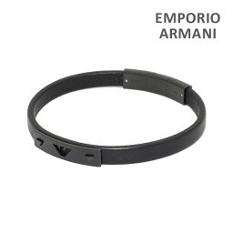 エンポリオ アルマーニ ブレスレット EGS2412001 ブラック EMPORIO ARMANI アクセサリー メンズ【送料無料（※北海道・沖縄は1,000円）】