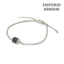 エンポリオ アルマーニ ブレスレット EGS2845040 シルバー EMPORIO ARMANI アクセサリー メンズ【送料無料（※北海道・沖縄は1,000円）】